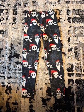 Christmas Jack Skeleton The Nightmare Before Christmas leggings Size S/M